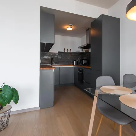 Amazing View Downtown In Panorama City On 20th Floor With Parking Appartement Bratislava